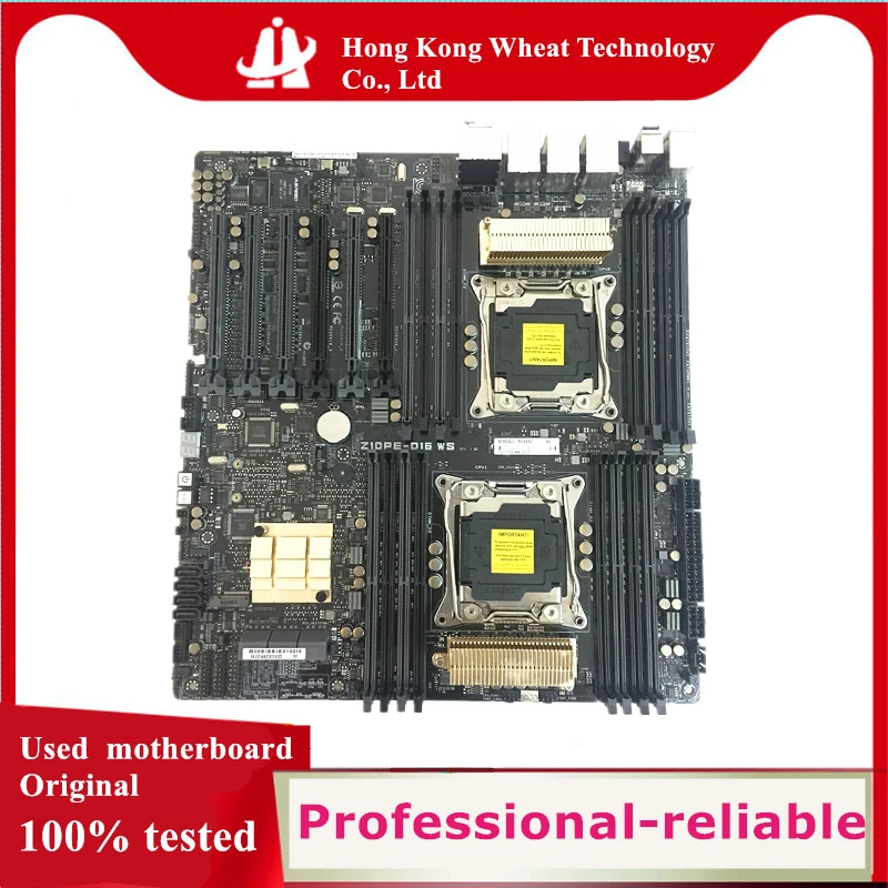 Intel X99 Z10PE-D16 WS motherboard Used original LGA 2011-3 LGA2011 V3 DDR4 64GB USB3.0 SATA3 Desktop Mainboard