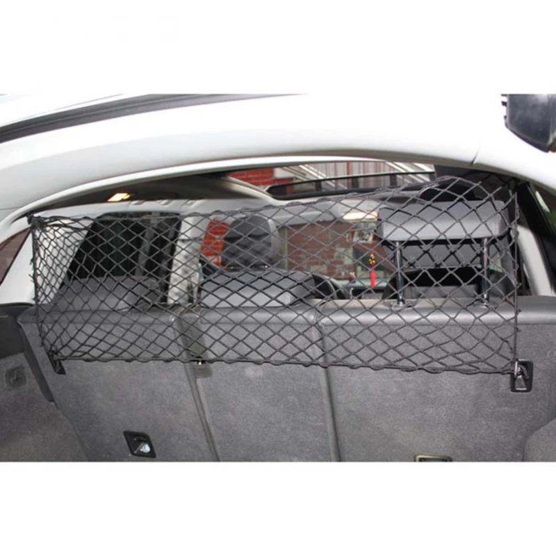 Universal Car Trunk Net Elastic Luggage Net Cargo Organizer Storage Nylon Mesh Nets Stretchable Car Interior Mesh Network Pocket