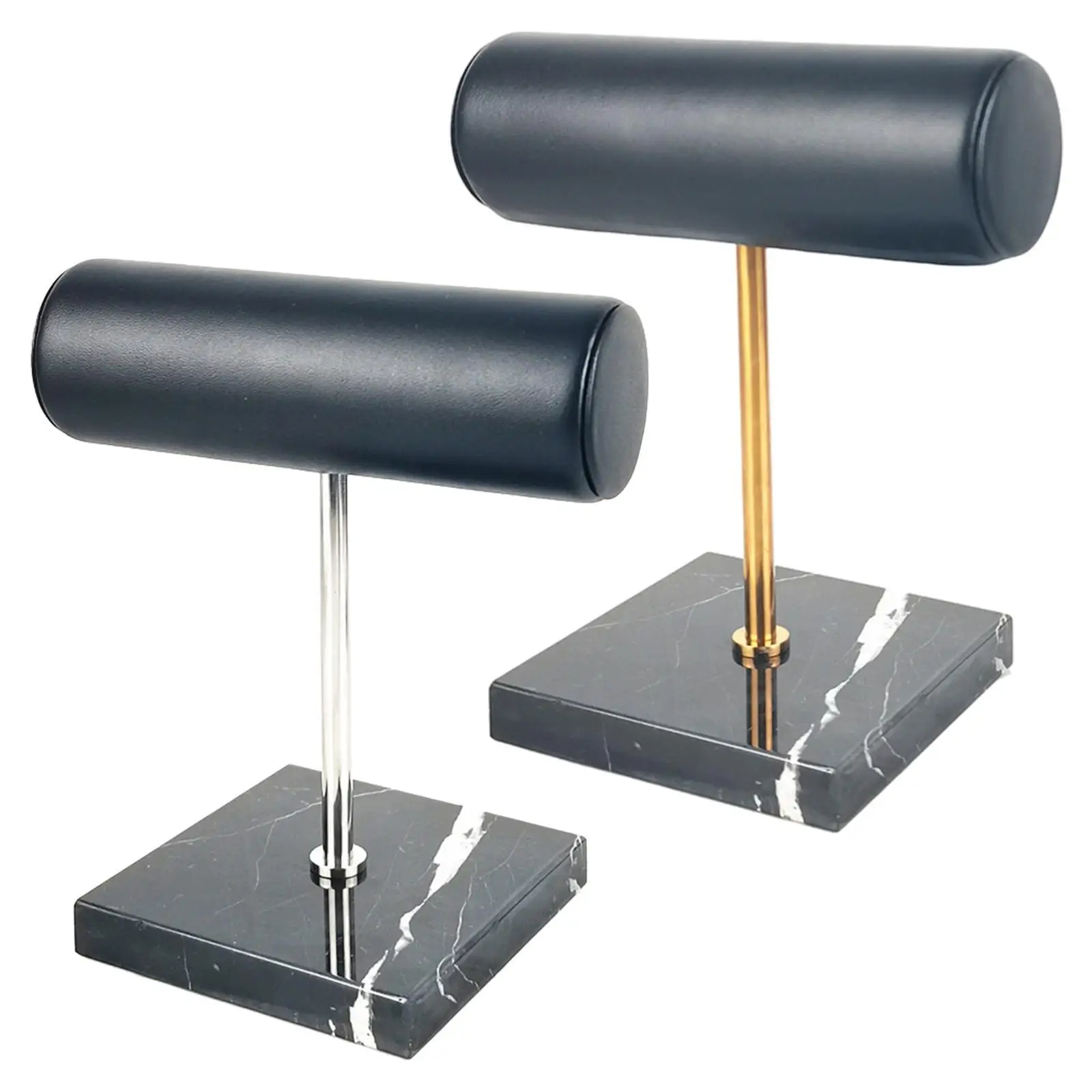 Watch Display T-Bar Holder Necklace Stand Showcase Countertop Headdress Rack