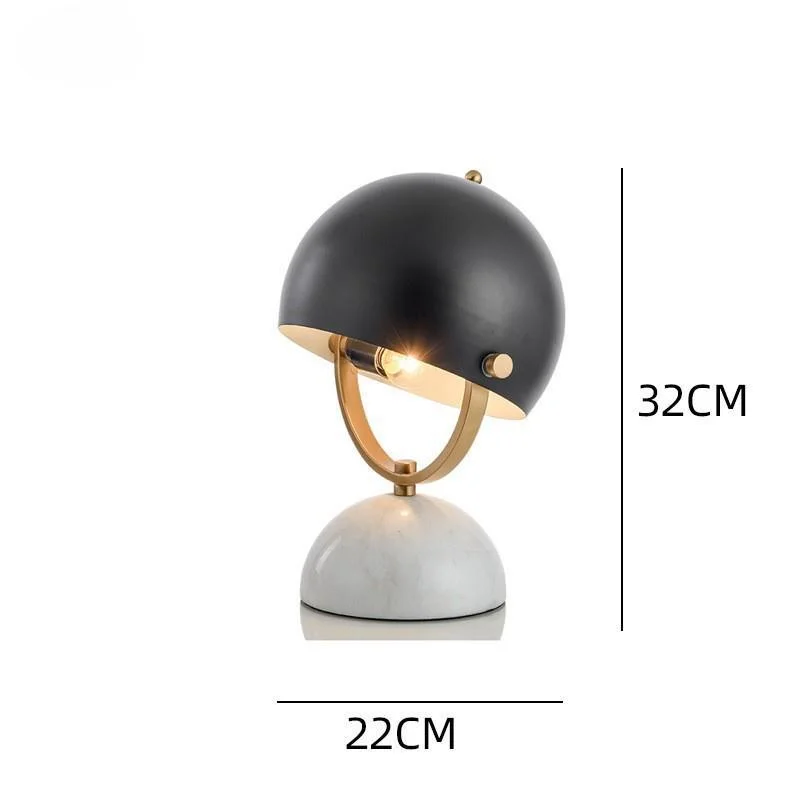 Lâmpada De Mesa De Mármore De Nuvem De Cogumelo Personalizado, Luz De Luxo Criativa, Modern Nordic Ins Minimalista Children S Room