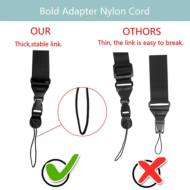 Adjustable Nylon Neck Shoulder Strap Lanyard for  Tablet Case Camera Mobile phone Crossbody Laptop Luggage Bag