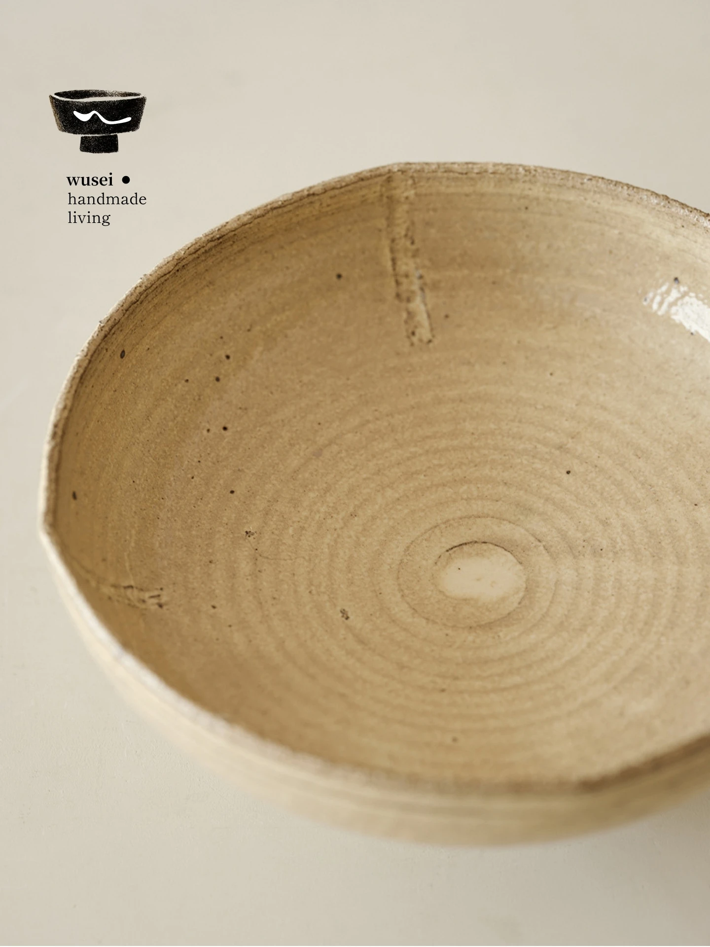 Wusei Handmade Coarse Ceramics Powder Yarn Drawing High Footed round Plate Tea Snack Fruit Nuts Pastry Plate Multi Functional...