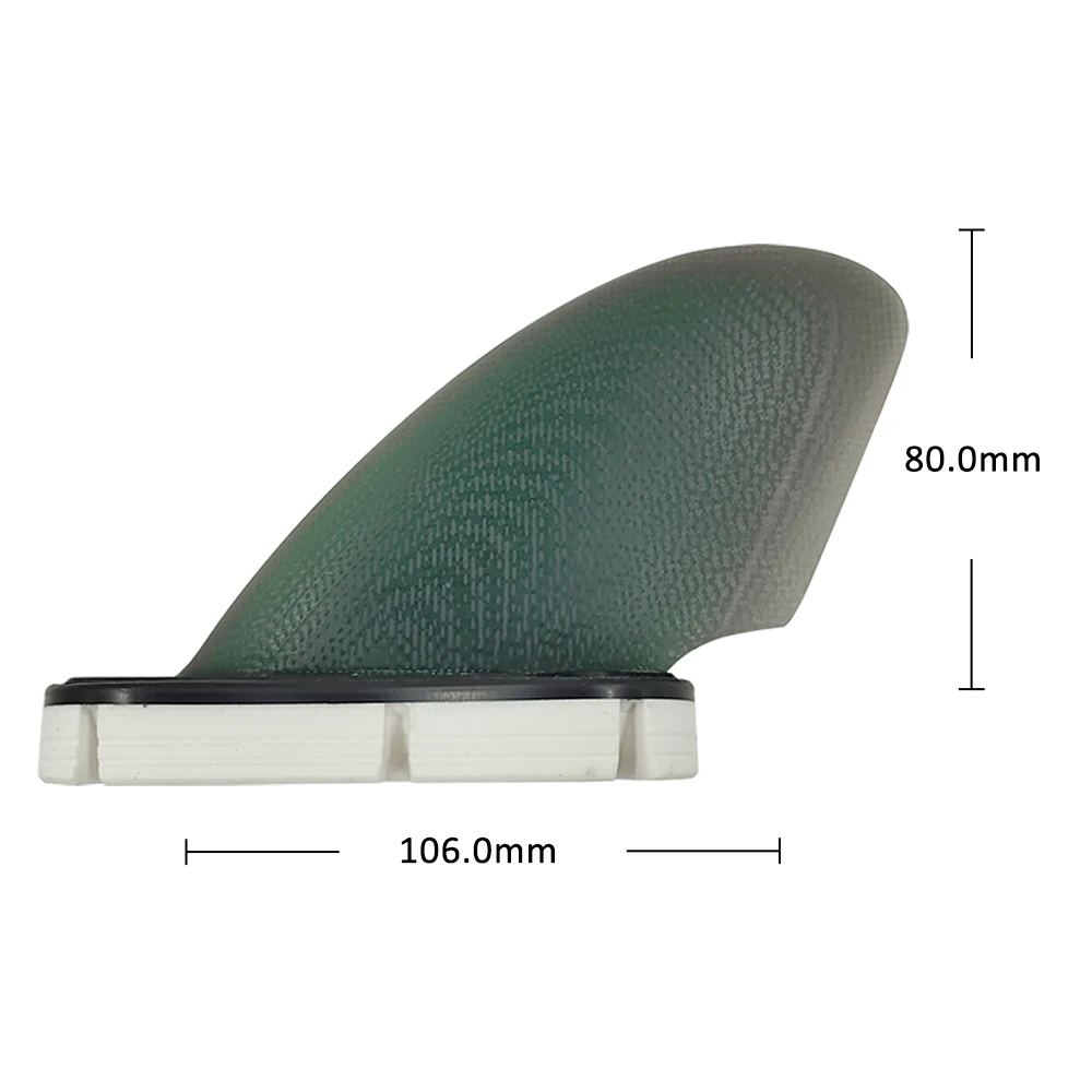 Fiberglass Quad Fins UPSURF FCS II Fins RM Twin Rear Fins+Twin Keel Surfboard Fins Top Performance Glass Surf Fin Tiwn-Quad Fins