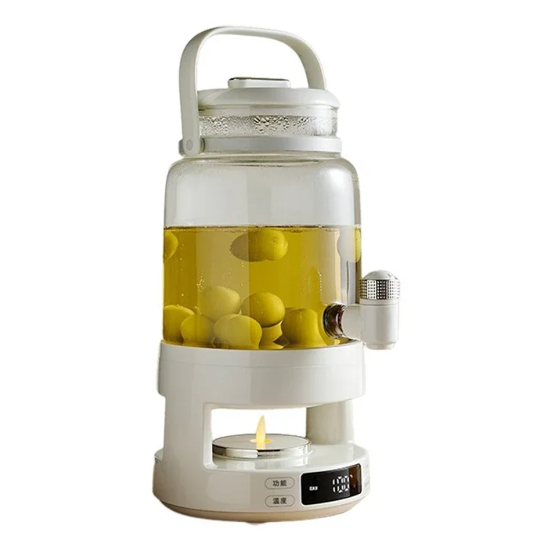 Large capacity multi-functional stewing integrated constant temperature health pot party fruit wine brewing tea bucket faucet