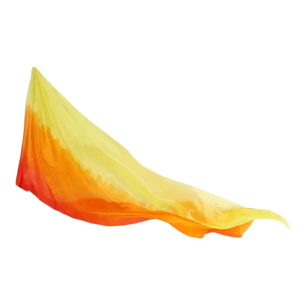 حجاب عمامة متدرج اللون حجاب الرقص الشرقي نسيج خفيف وشاح طويل للرقص شالات الرقص الشرقي اللاتينية #5