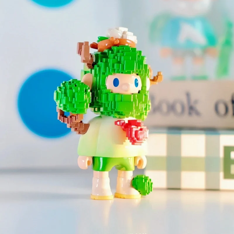 New Finding Unicorn Farmer Bob Next Generation Pixel Universe Series Toys Cool Figures Model Desktop Decoration Birthdays Gifts