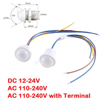 Mini PIR Infrared Sensor Module Detector Smart Switch Controller Human Sensor Hand Scan Head AC 85-265V Home Indoor LED Lighting