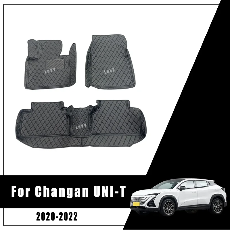 

For Changan UNI-T UNIT 2024 2023 2022 2021 2020 Car Floor Mats Auto Carpets Interior Accessories Covers Products Automobiles