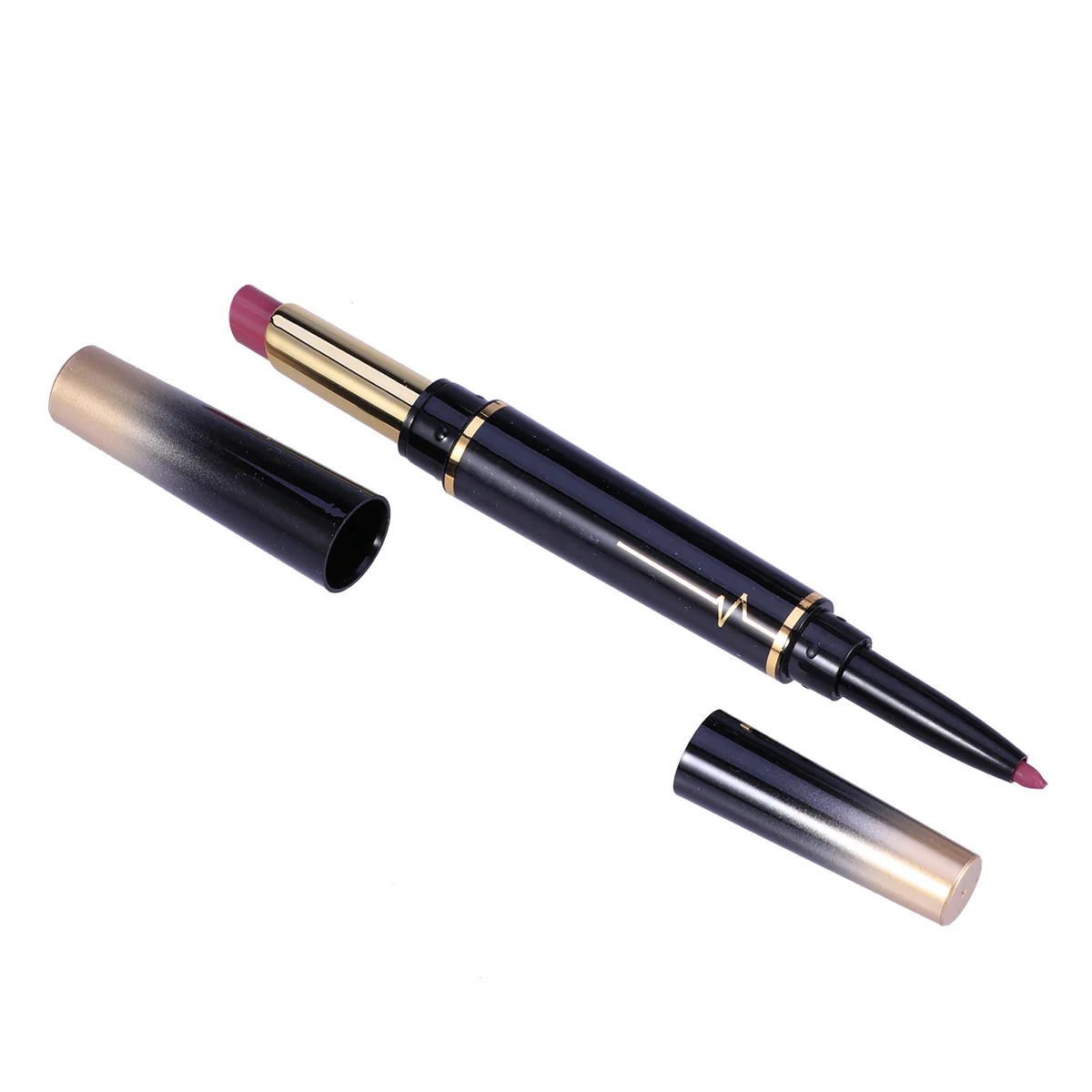 Matita per labbra a doppia estremità Rossetto opaco Tazza antiaderente a lunga durata Resa cromatica elevata Rossetto opaco con texture setosa