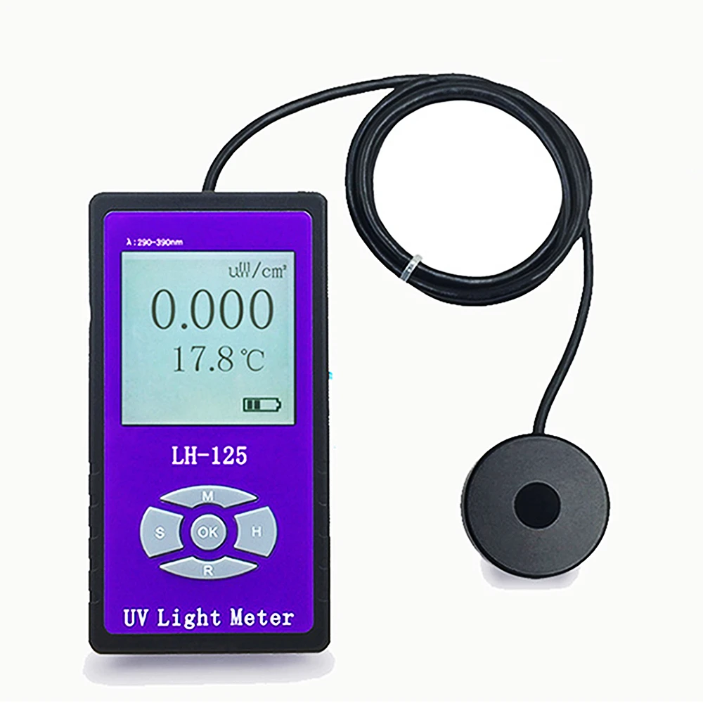LH-125 Uv Durchlässigkeit Tester UVA UVB Eindringen Detektor Uv-strahlung Gesundheitseinheit Barriere Rate Tester