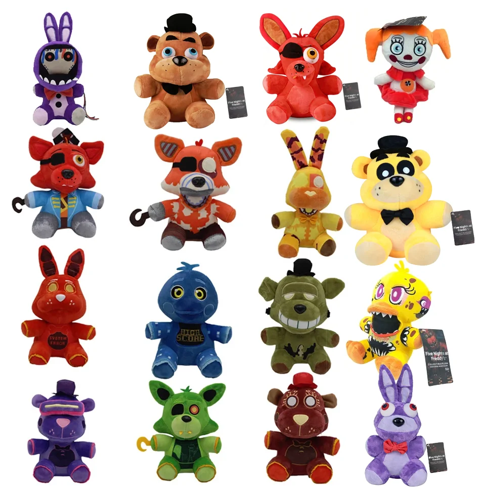 Spot Nieuwe 18 CM Vijf Nachten bij Freddy's FNAF Knuffel Gevulde Beer Konijn Spel Speelgoed Kinderen Verjaardag kerstcadeau