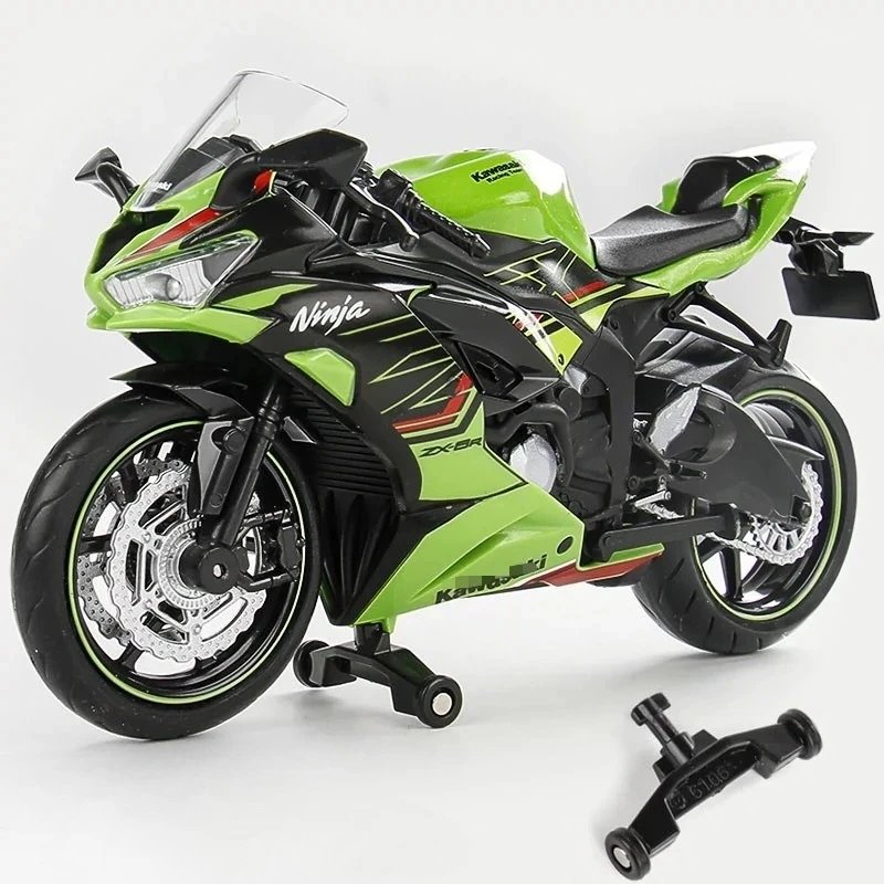 

1:12 ZX-6R мотоцикл, модель автомобиля из сплава, игрушки, резиновые шины, колеса, амортизатор, автомобиль для детей, праздничные подарки