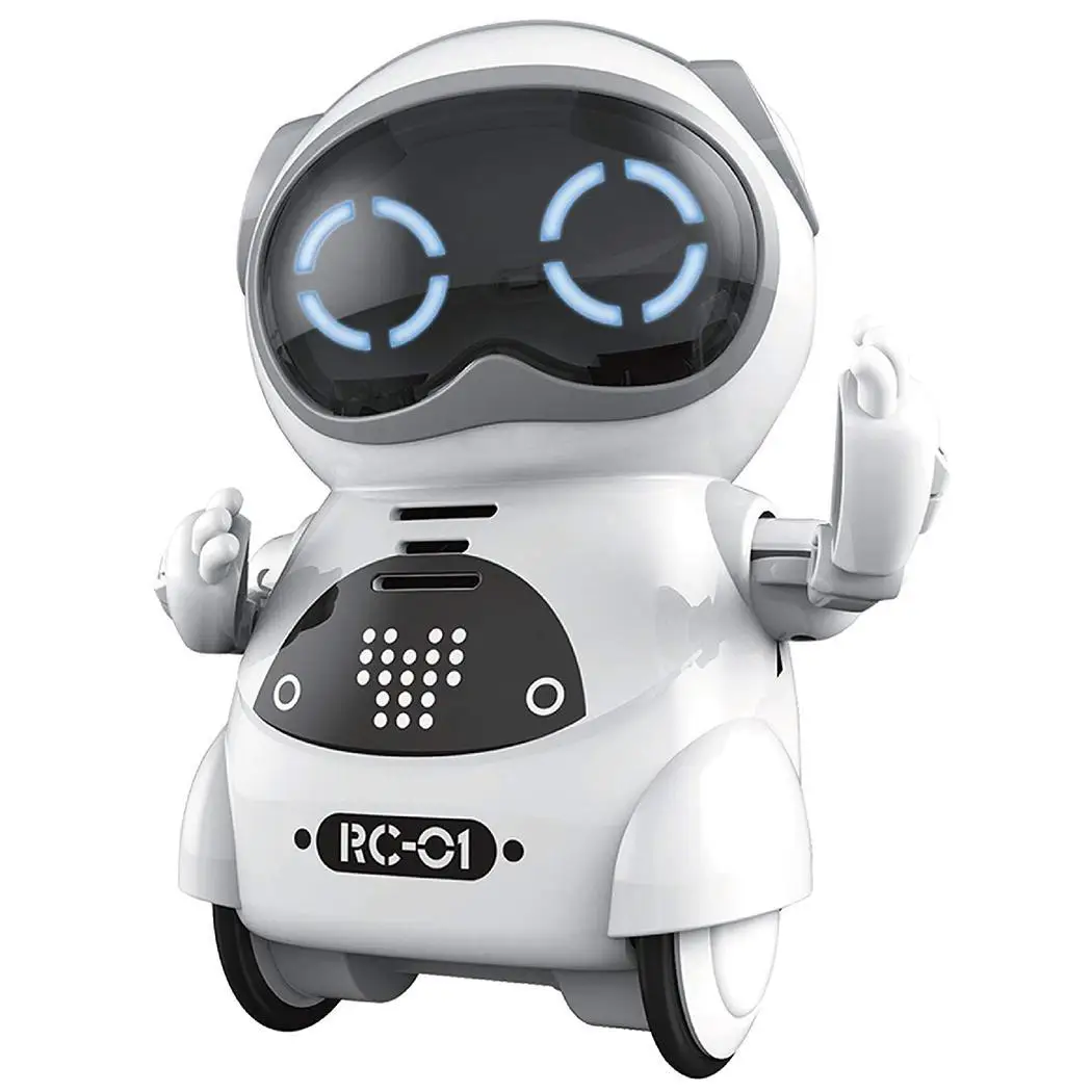 Mini Smart Robot Toy Children\'s Robot can Talk Interactive Dialogue Voice Recognition Recording Singing and Dancing Storytelling