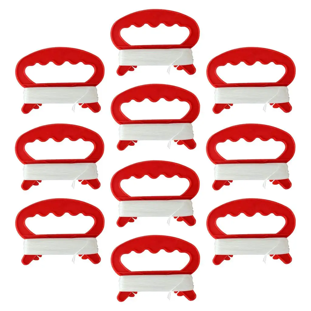 10 Pack for Kids Easy , 98 Feet Kite Spool with String for Outdoor
