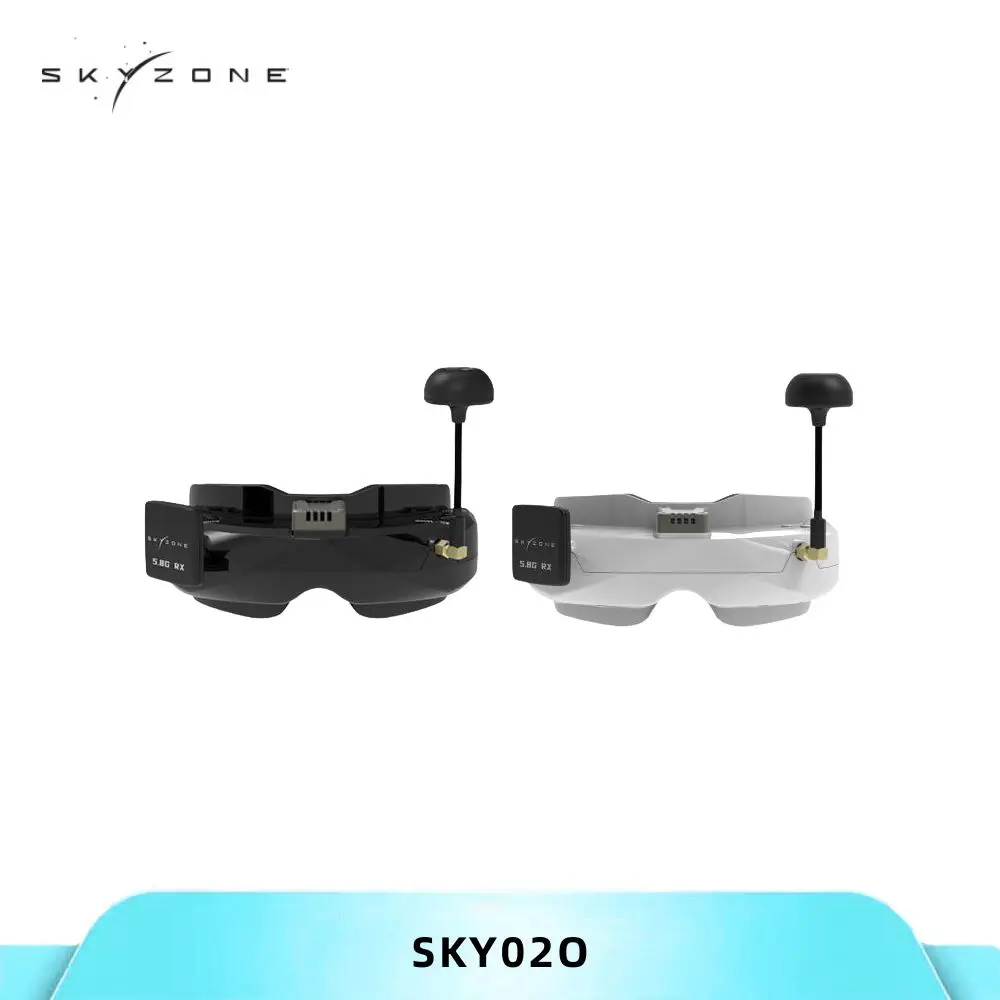 

SKYZONE SKY02O FPV Goggles OLED 640x400 29° FOV 5.8G 48CH SteadyView Head Tracker AV IN/OUT 64GB DVR