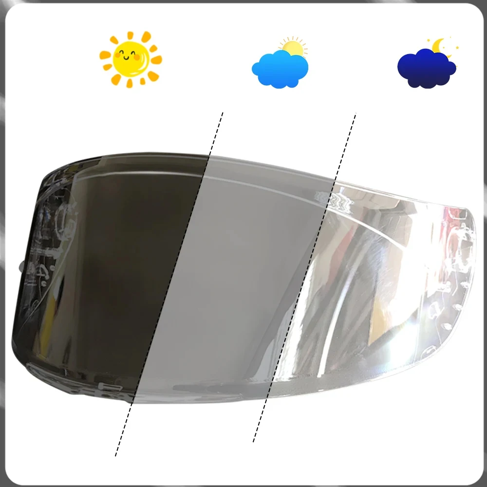 

For MT V14 Revenge 2 Rapide Pro Blade 2 SV Targo motorcycle helmet accessories photochromic UV resistant PC lens sunshade