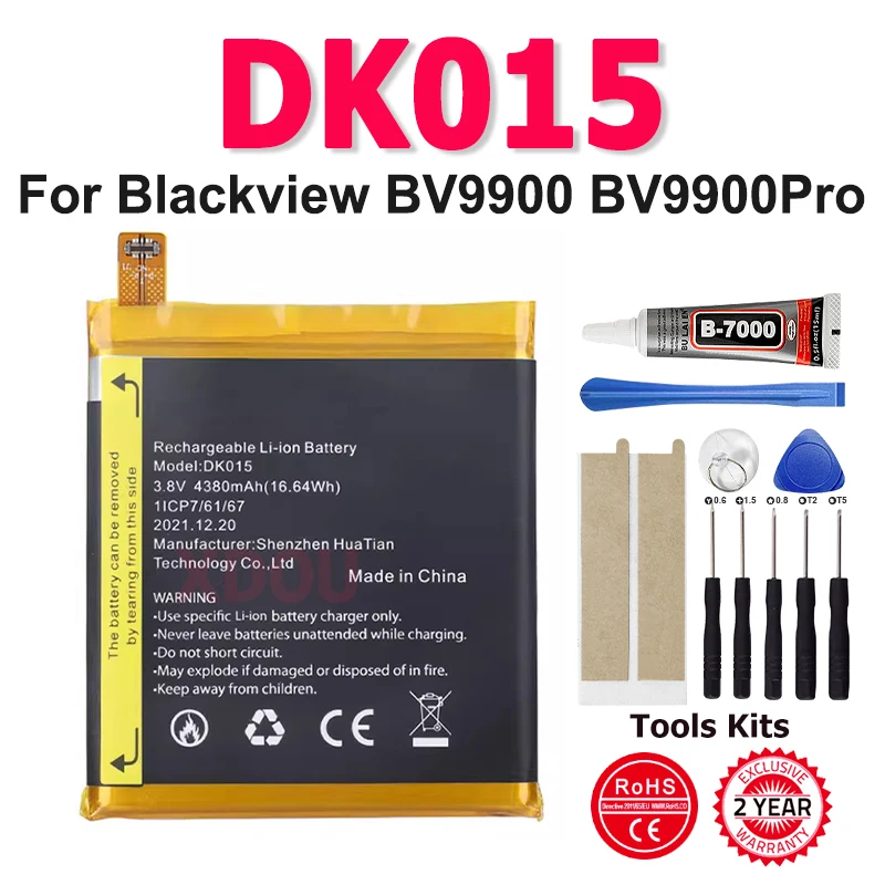 

Аккумулятор для Blackview BV9900 Pro 5.84" (замена), литий-ионный, DK015 для BV9900E