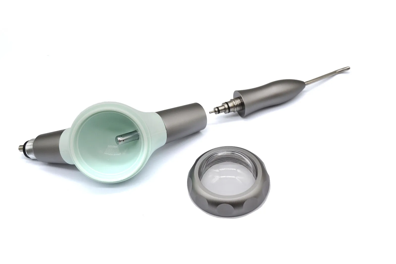 Newly Released Electric Dental Air Polisher Teeth Whitening and Cleaning Equipment with Prophy Metal Tubrine Air Source