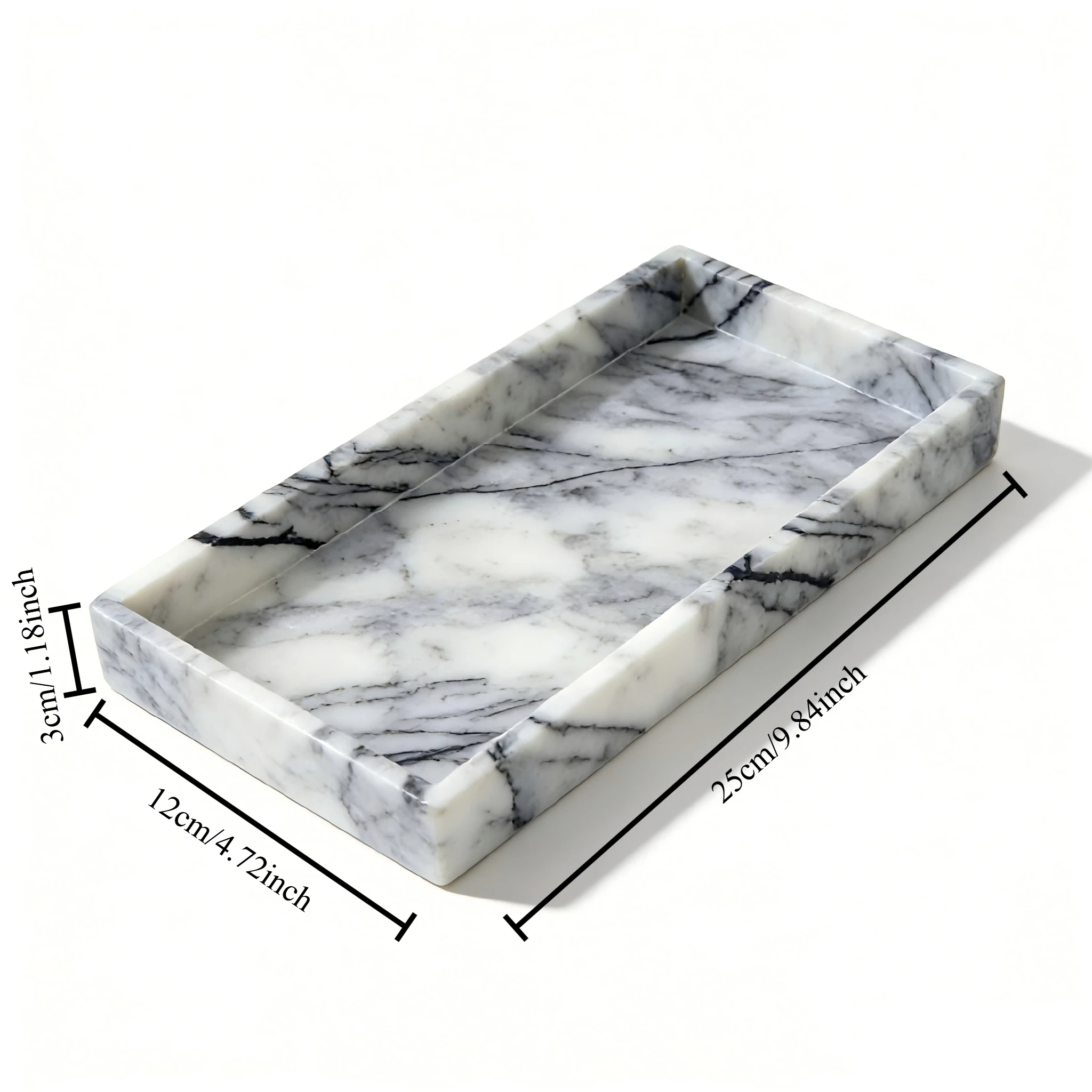 Xiangxue Plum Marmeren dienbla - Marble Serving Board recensie en prijs