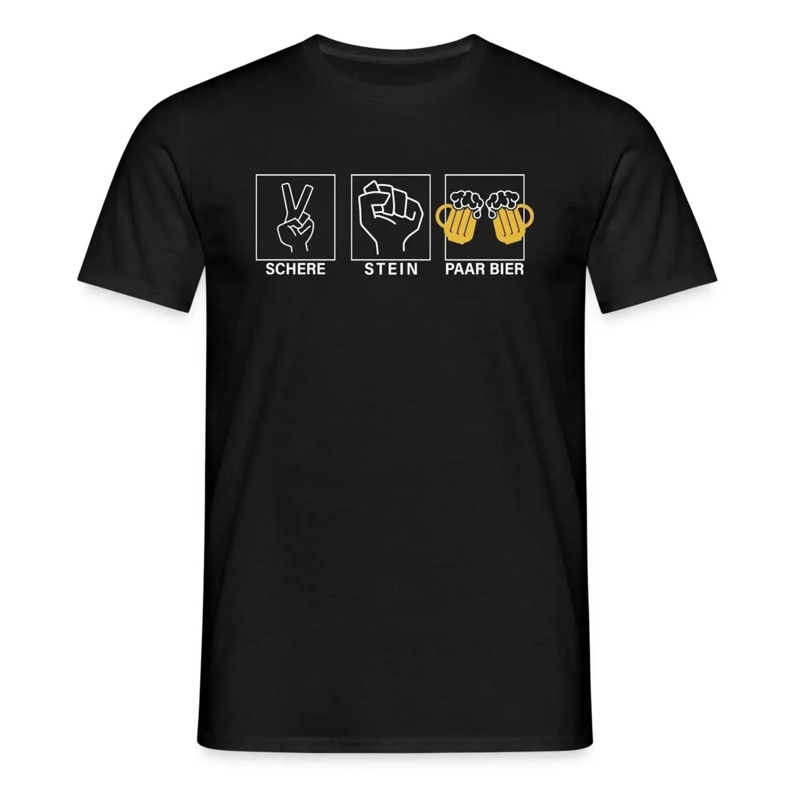 Bier T Shirt Schere Stein Paar Männer vintage Washed Soft Slightly graphic Unisex Comfortable Casual fashion designer clothes