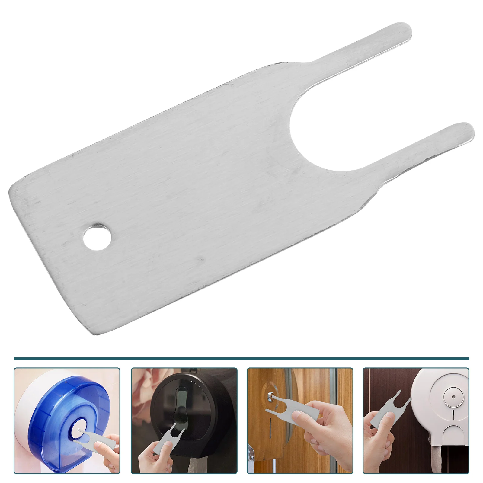 Tissue Box Key Accessories for Paper Towel Dispenser Replacement Switch Towels Commercial Toilet Keys Plastic Bathroom Part