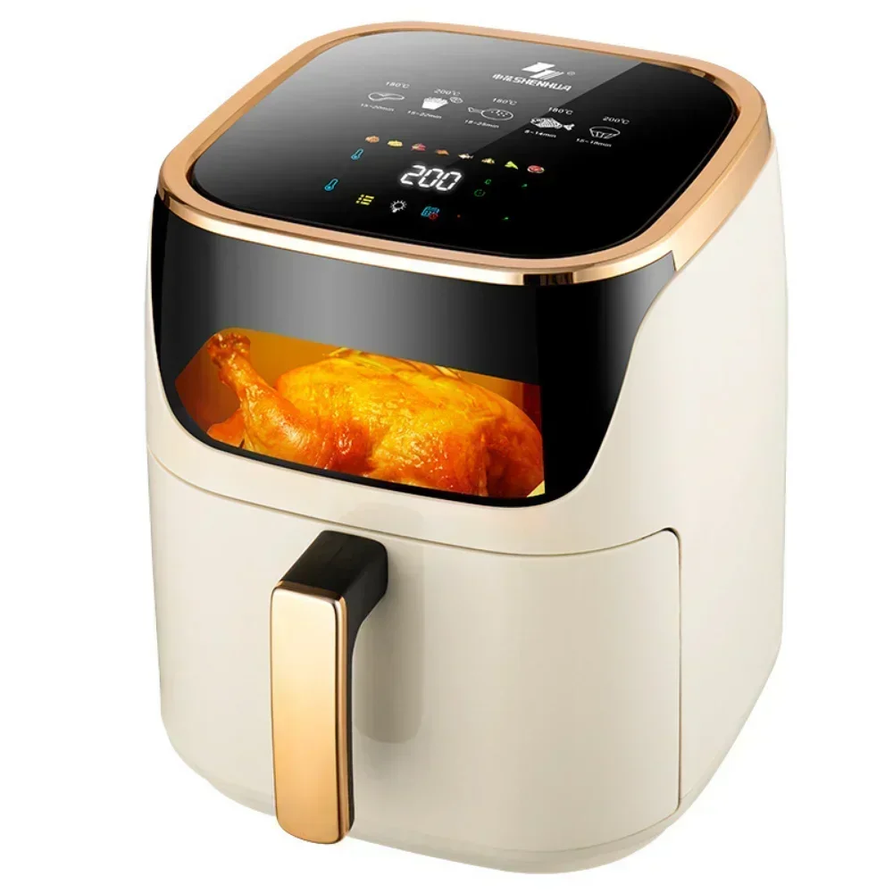 Shenhua Smart Air Fryers 7L Large-capacity Household Multi-functional Smart Oil-free Smokeless Electric Oven AirFryers 220V