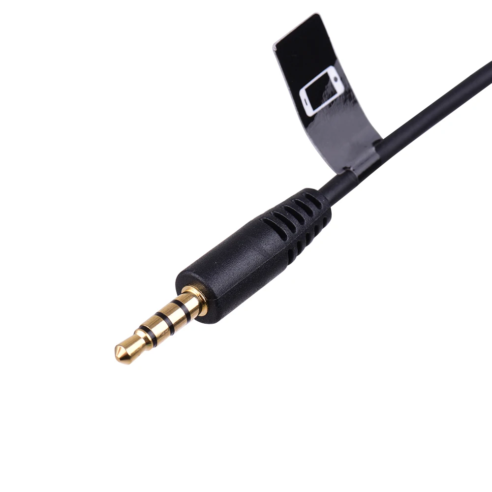 COMICA CVM-D-SPX Female 3.5mm Audio Cable Converter Microphone Cable Adapter for iPhone Samsung Huawei Smartphone iPad