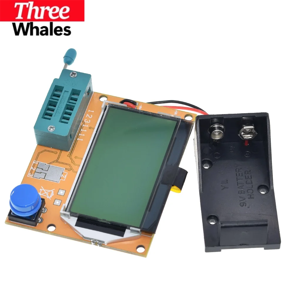 1/2/5PCS LCR-T4 Mega328 Transistor Tester Diode Triode Capacitance ESR Meter MOS/PNP/NPN L/C/R Well Working For arduino