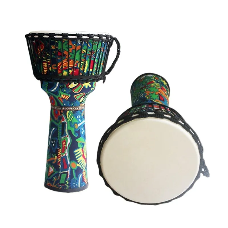 Large Djembe Portable African Drum Children Adult Beginner Music Drums Professional Sheepskin Hand Drums Percussion Instruments