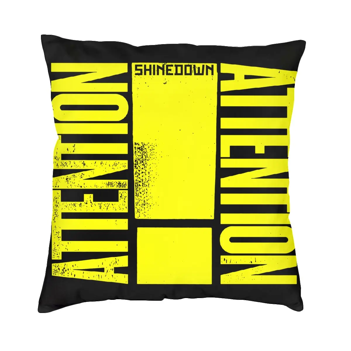 Luxury Shinedown Attention Concert Tour 2019 Pillowcase Throw Pillow Cover For Room Soft Skin Brief Style