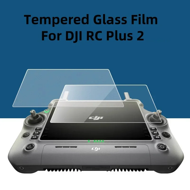 Screen Tempered Glass Films for DJI RC Plus 2 Remote Control Protection Film for DJI Agras T100/T70/T60/T50/ Matrice 4E Drone