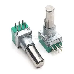 1PCS ED08 Interphone Channel Switch 16 Position Channel Rotation Encoding Switch Two Row 6 Pin Walkie Talkie Encoder