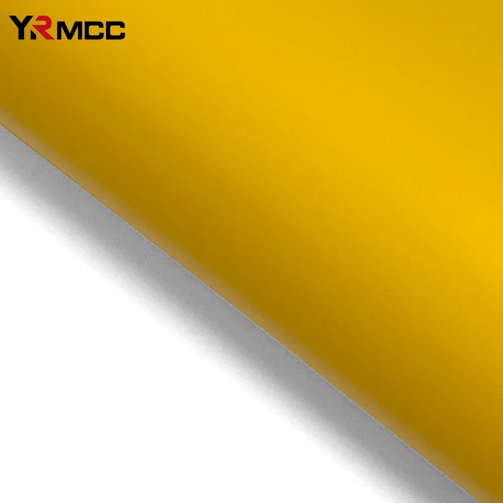 Motorcycle Protective Film Vinyl Yellow Matte Creative Anti-scratch Decorative Self-adhesive Paper Bubble-free Auto Accessories