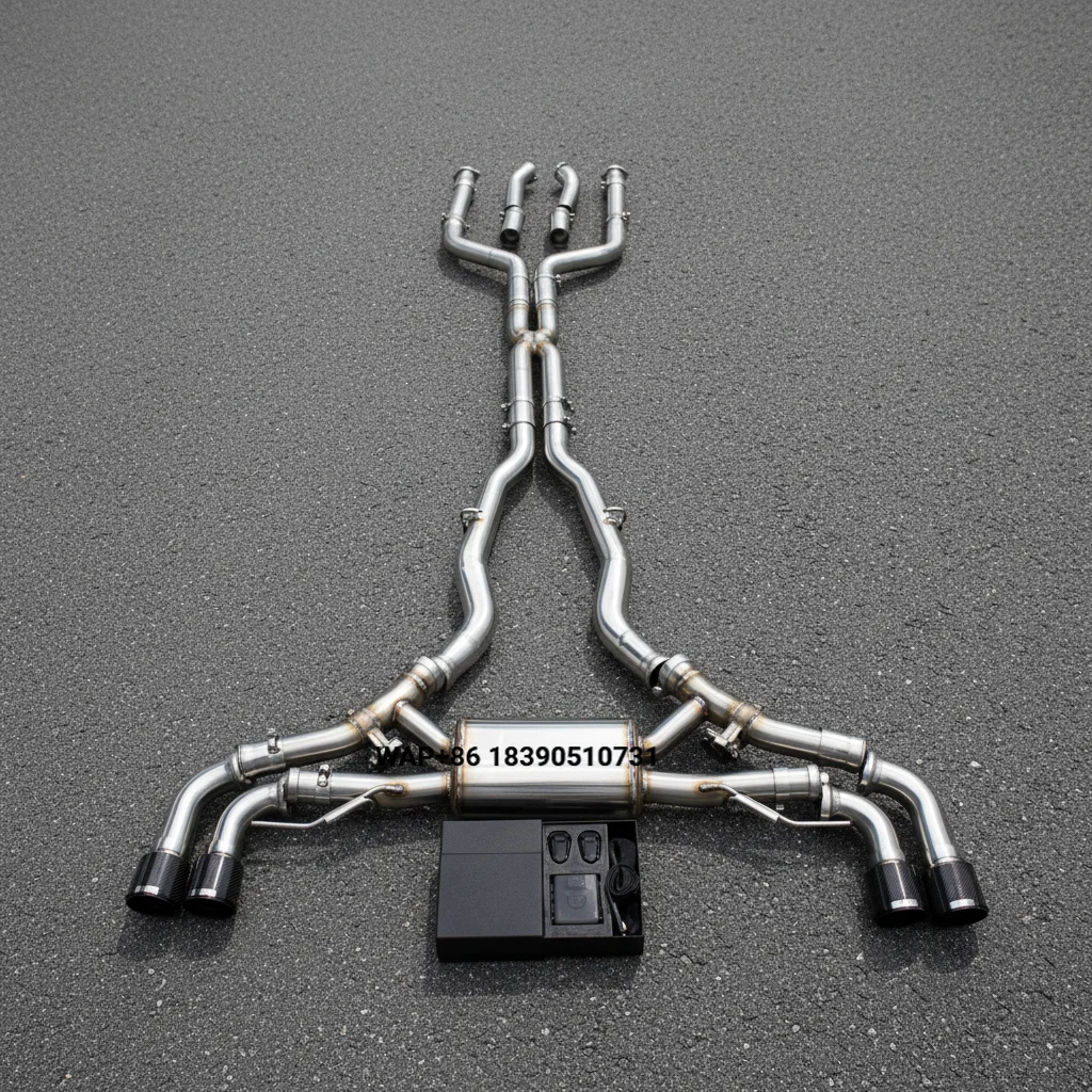 

OEM Stainless Steel Catback Muffler for X5 M50 4.4T G05 2019-2023 Active Sound Valvetronic Exhaust System with Control Kit