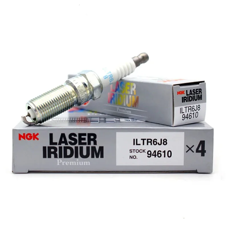 ILTR6J8 NGK Iridium Spark Plug for FORD FIESTA FOCUS MONDEO F-150 F150 EDGE C-MAX FLEX CADILLAC CTS ATS CT6 MAZDA 3 6 CX7 CX-7