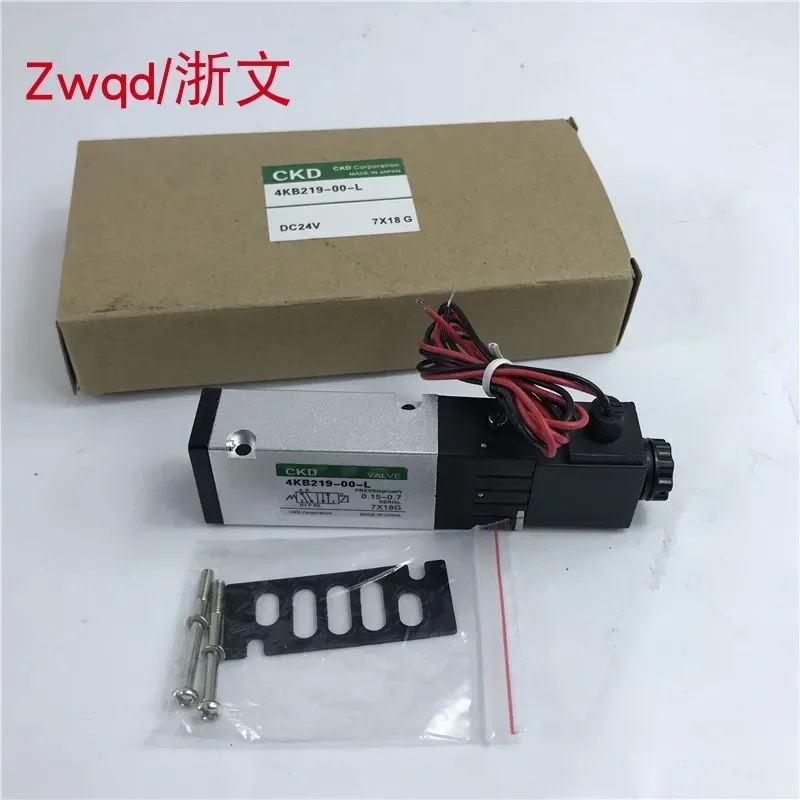 

Электромагнитный клапан 4KB219-00-L CKD DC24V AC220V тип распределительной коробки