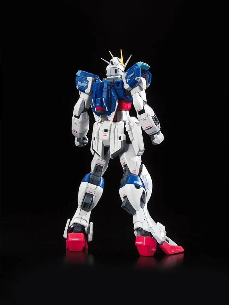 Bandai-figura de acción de GUNDAM RG 1/144 para niño, juguete Original de colección de Anime, ZGMF-56E2/Alfa, impulso de fuerza, especial, en Stock