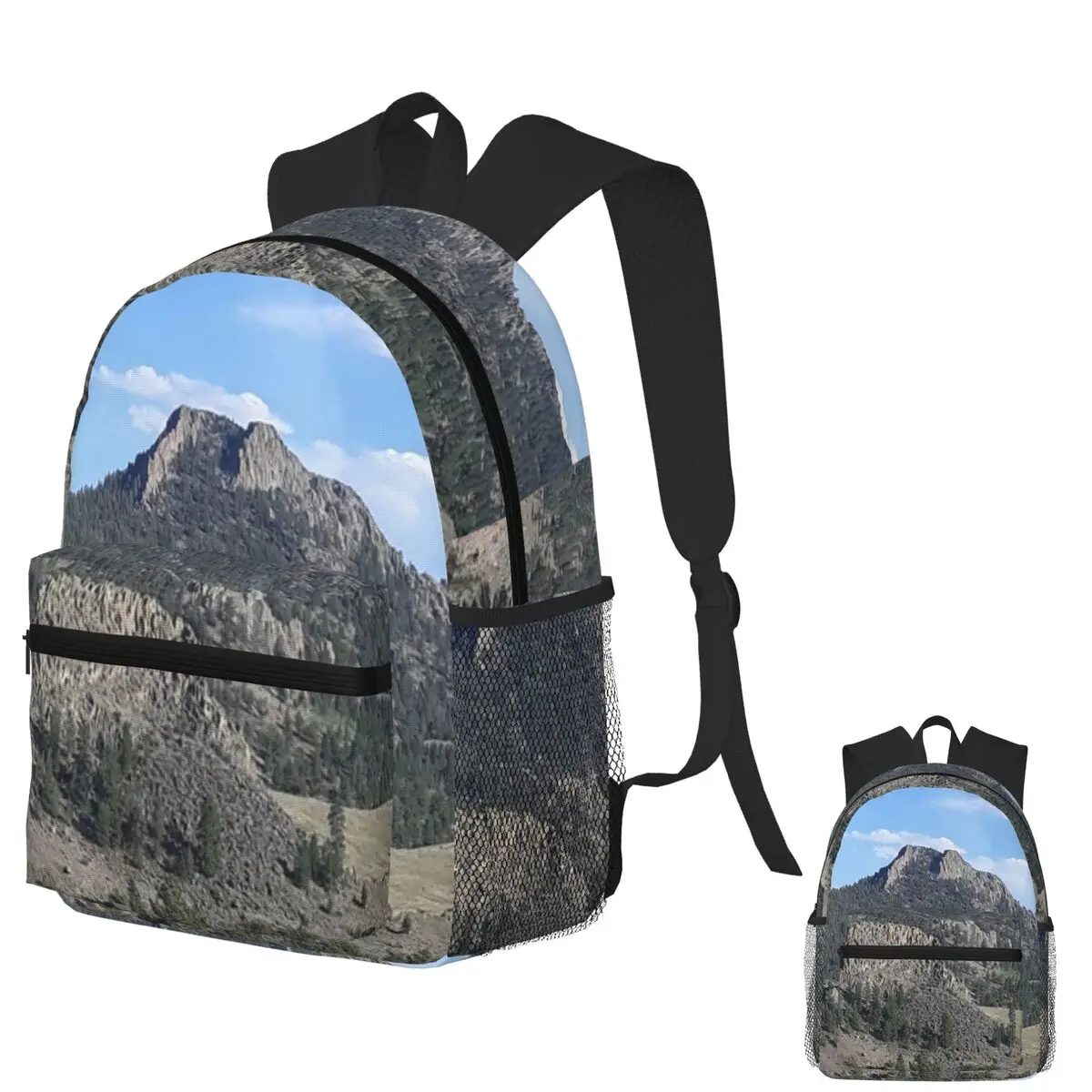 

Most Beautiful Place Student Backpack School Bag Hiking Travel Daypack for Men Women Fashion Bookbag Shoulder Bags