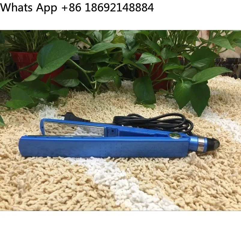 

Quarter blue splint nano titanium hair straightener hair straightener spot quick delivery