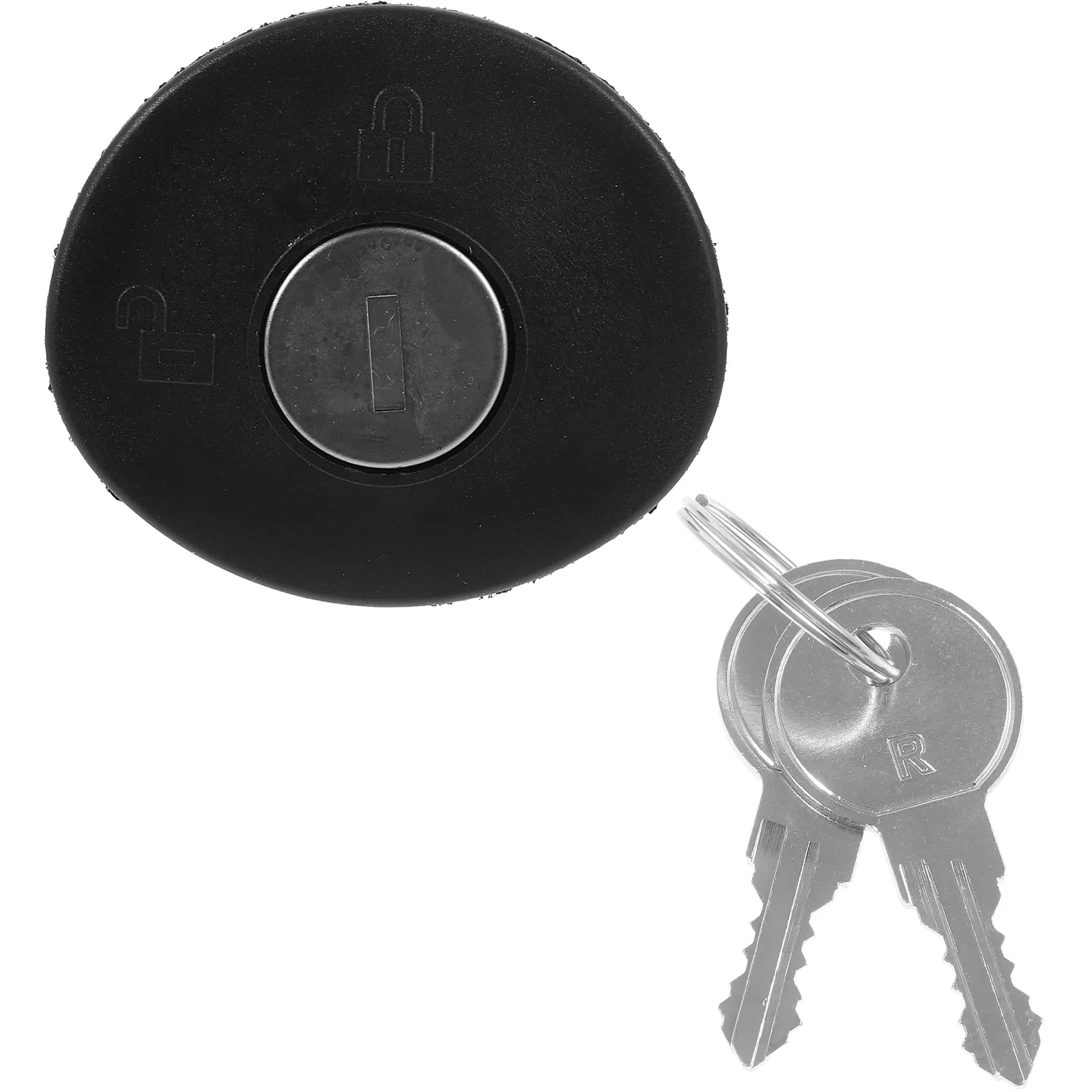 

Fuel Cap With Key Durable Car Oil Tank Lid Locking Gas Cap For Vehicle Water Tank Cover Replacement Car Accessories