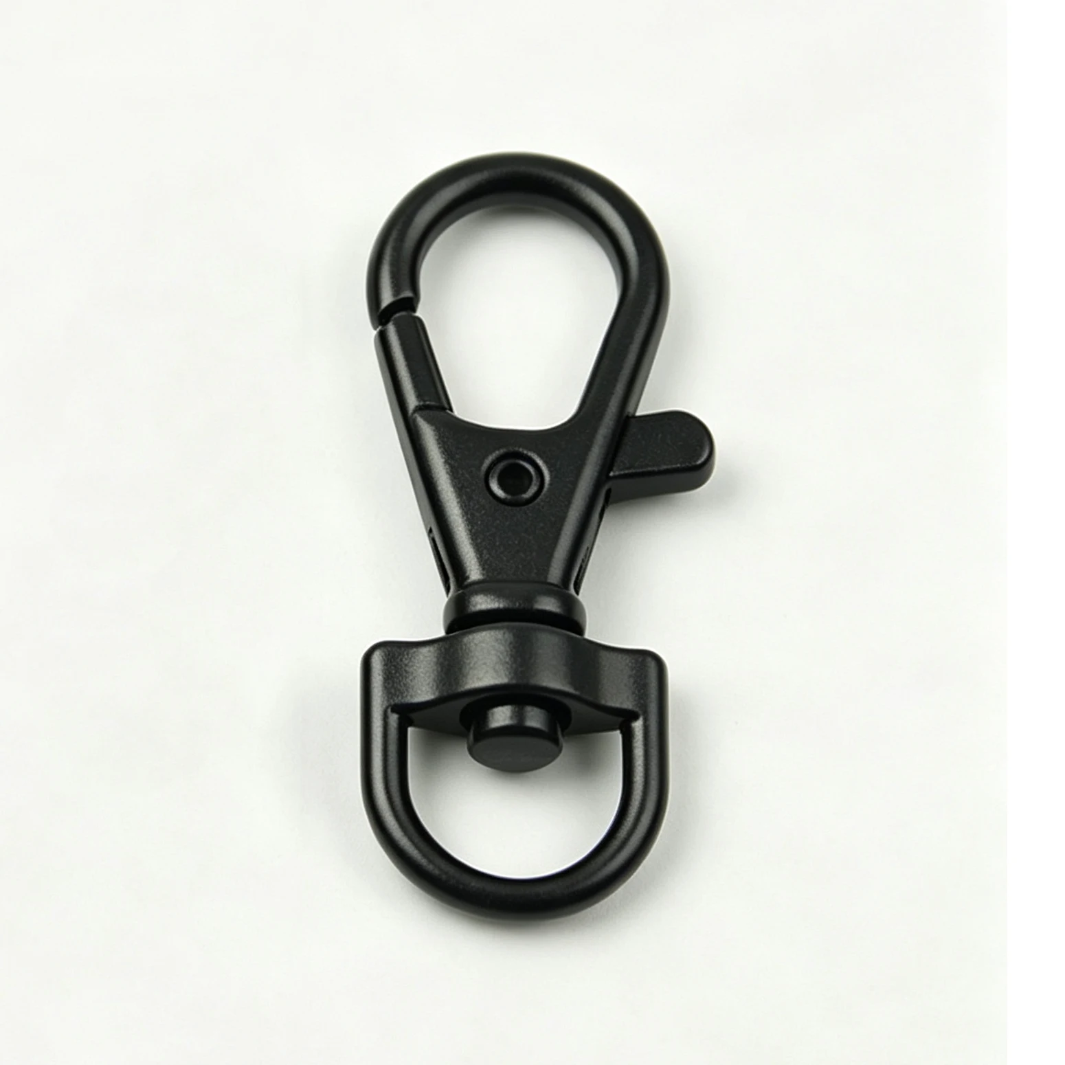 5/10 Stück Metall-Karabinerhaken Drehbarer D-Ring Auslöseclip Hummerverschluss Schnallen Karabiner für Taschenriemen Schlüsselanhänger Zubehör – Detail 6