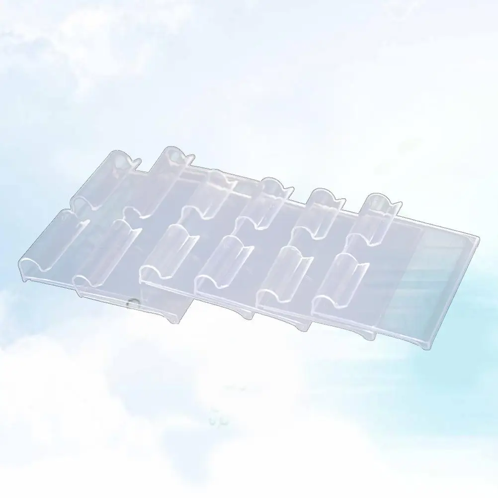 10 Pcs Price Tag Clear Display Signs Shelf Label Holder Plastic Material Supermarkets Retail Stores Easy Use Long Term