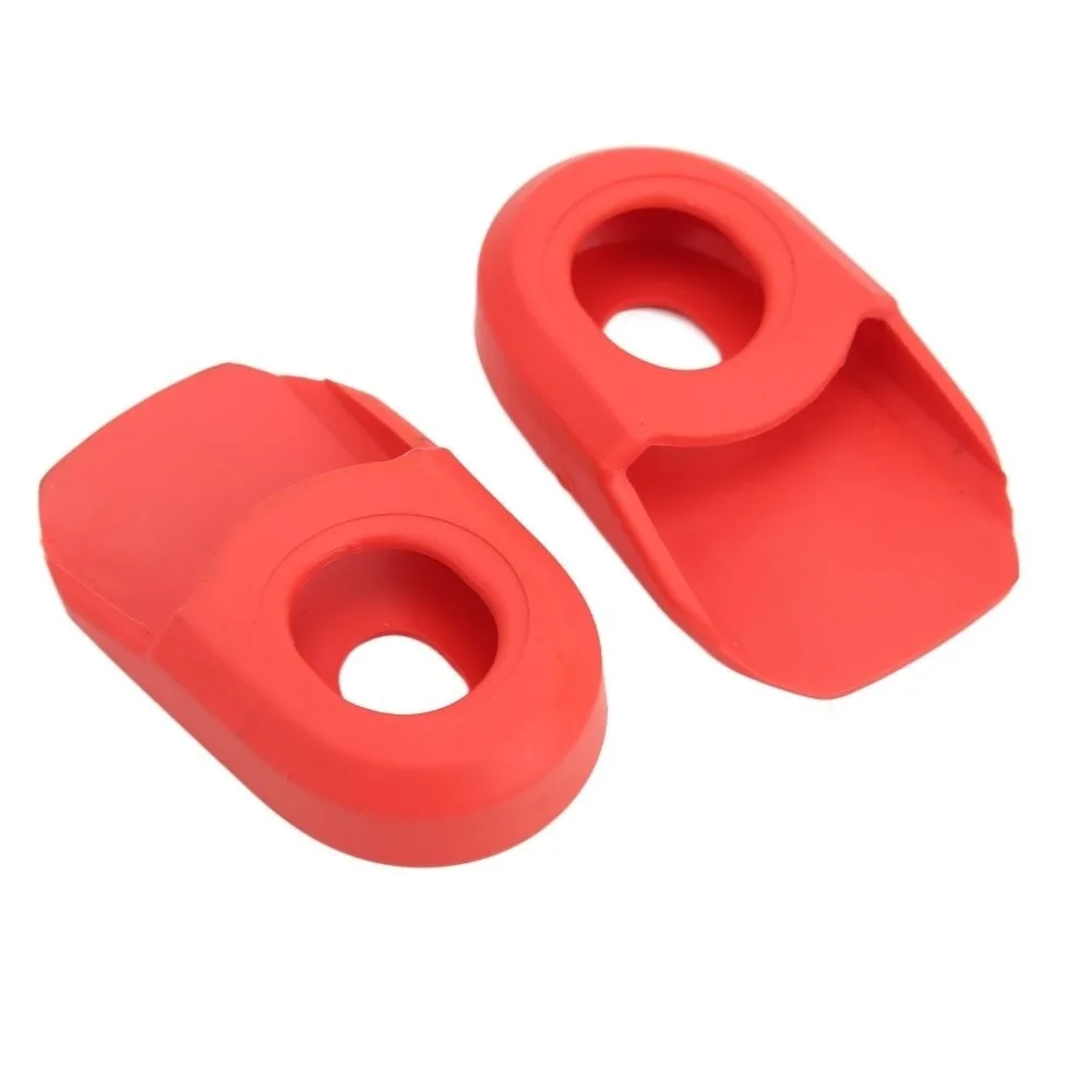 

2PCS Silicone Bike Crank Cover Soft Easy To Install Bicycle Crank Protector Anti-Friction Bike Crank Boot