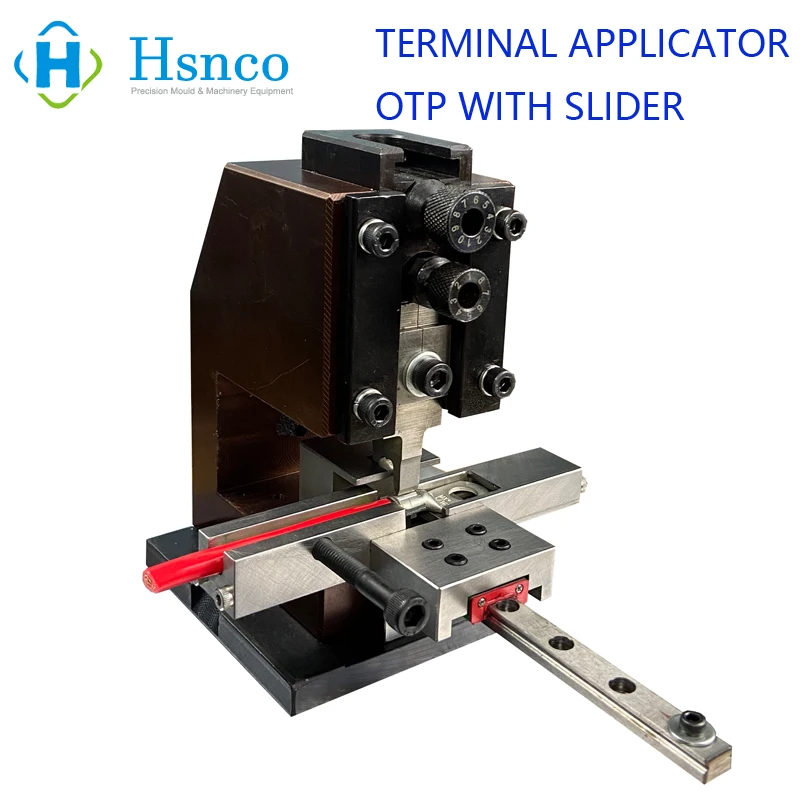 

Customized Single Grain Ring Terminal OTP Mold & Die Applicator with Slider Cable Crimping Machine Terminal Crimping Applicator