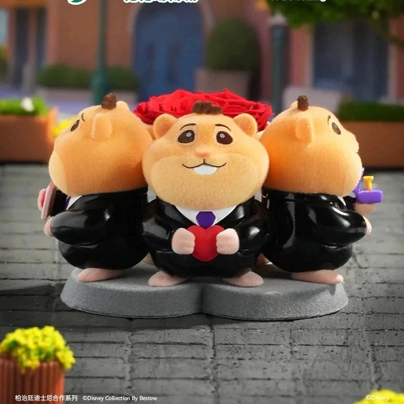 ディズニー ズートピア ファンタジー エターナル フラワー ブラインド ボックス - トレンディなコレクタブル デスクトップ オーナメントと誕生日ギフトおもちゃ