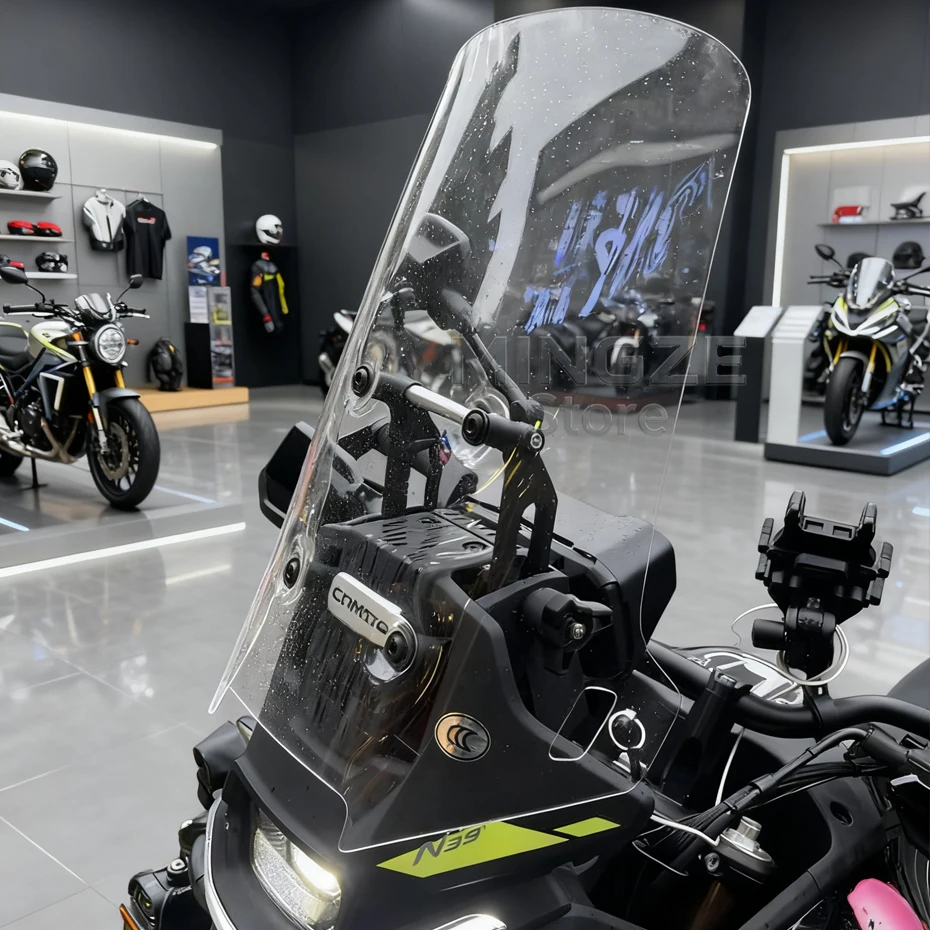 ل CFMOTO CF450MT MT450 الزجاج الأمامي الزجاج الأمامي 450 MT الزجاج الأمامي المرتفع لملحقات cf موتو 450MT