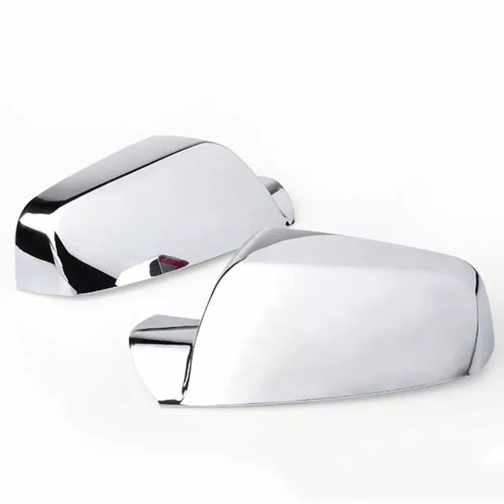 สําหรับ Chevrolet Equinox GMC Terrain 2010-2016 รถสติกเกอร์กระจกมองหลังด้านข้างฝาครอบหมวกประตูด้านนอกด้านหลังกรณี Trim