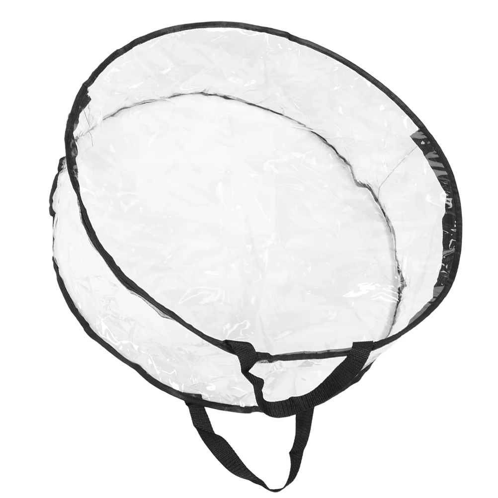 

Christmas Wreath Storage Bag Large Round Zippered Garland Organizer Xmas Garland Protection Pouch with Handle Wreath Storage Bag