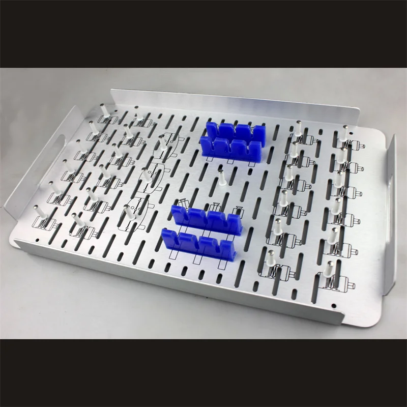 External fixed bracket instrument box, medical needle bar fixing clip, steel rod, carbon fiber rod storage box, orthopedic disin