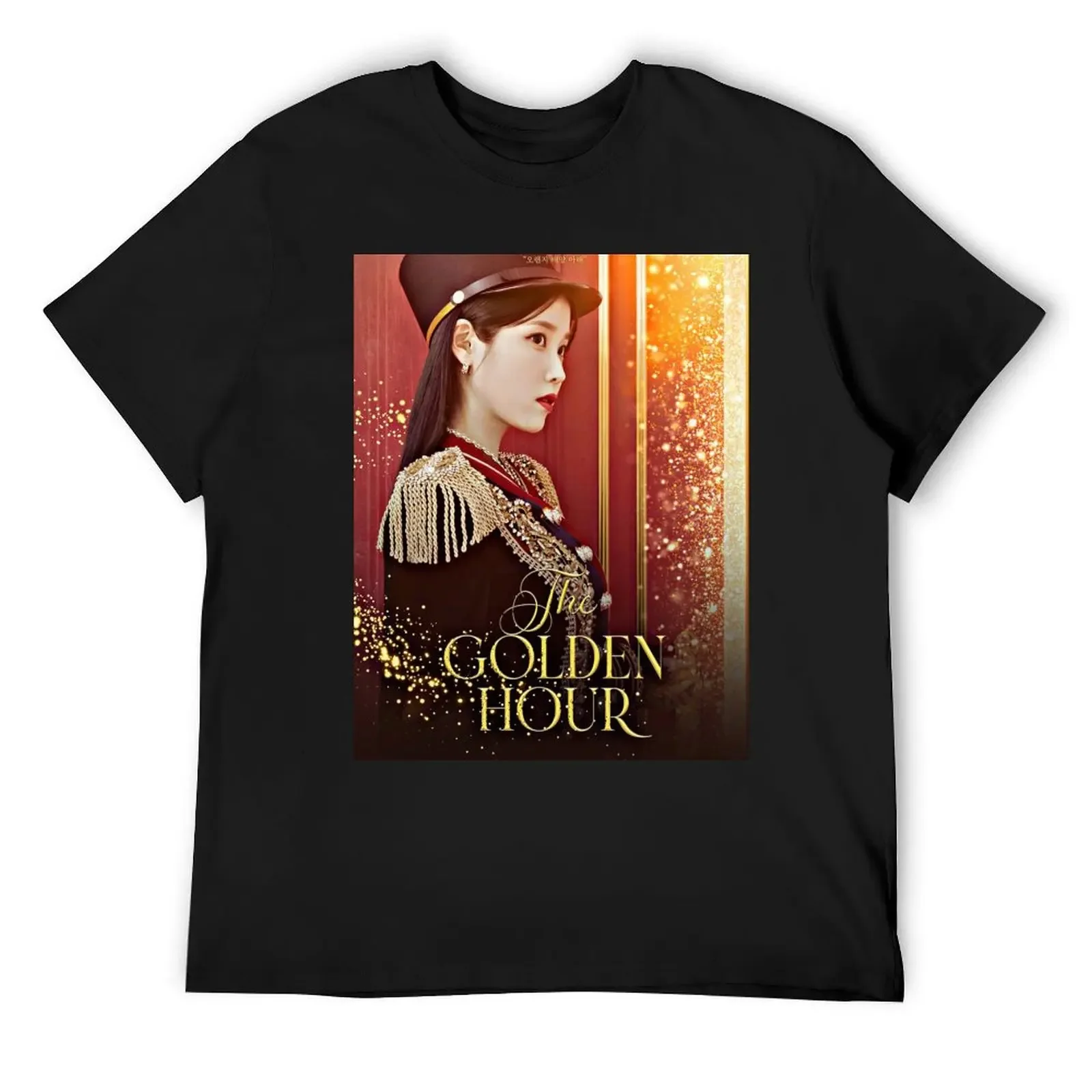 the golden hour iu T-Shirt custom t shirt vintage t shirts basketball graphic tees mens graphic t-shirts big and tall